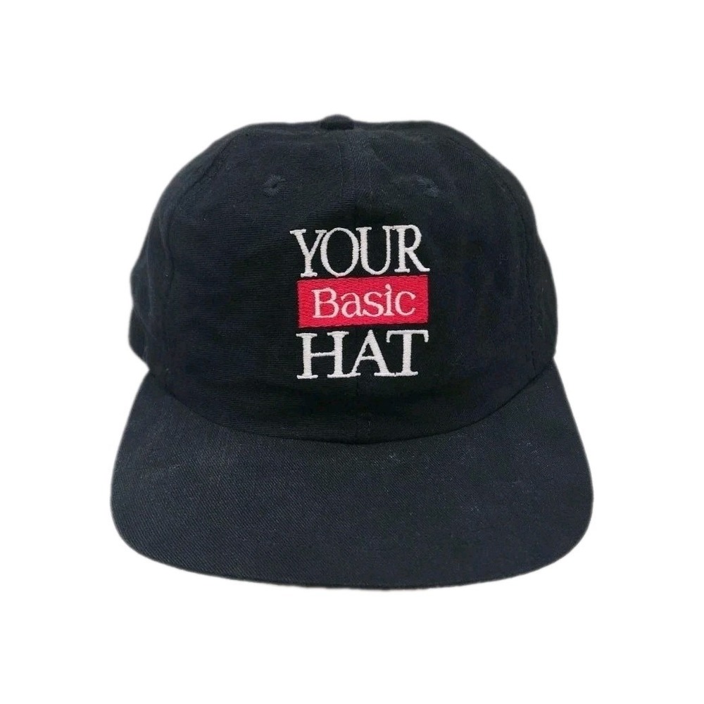 Vintage Basic Cigarettes Snapback Hat Dadcore Grandpacore